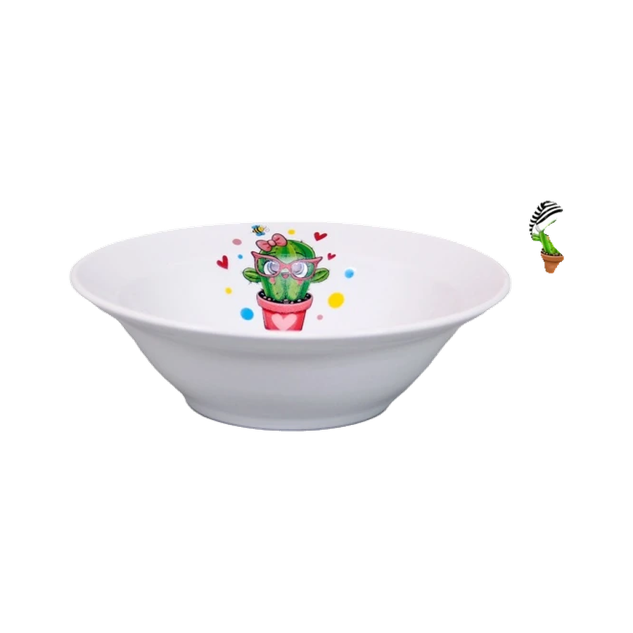 Миска 500 мл Кактусы