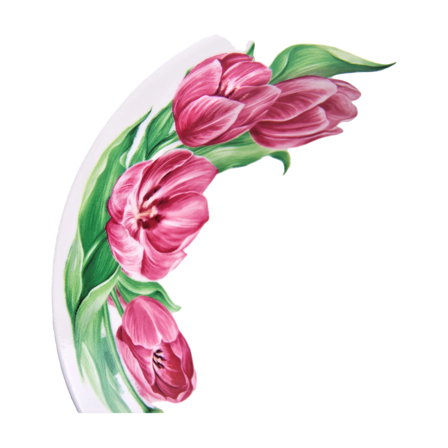 Миска 300 мл Розовые тюльпаны